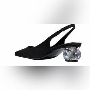 BCBGeneration Jarina Satin Slingback Heels